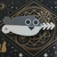 HT3 Sacabambaspis janvieri củ cải dao Sakaban Rùa 3d Trọng lực củ cải dao Giải nén đồ chơi xương cá bướm knif
