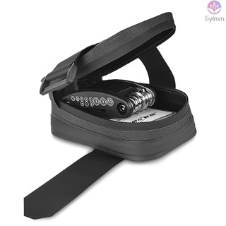 SAHOO Bike Seat Bag Reflective Cycling Rear Seat Post Bag Large Capacity Tail Rear Bag