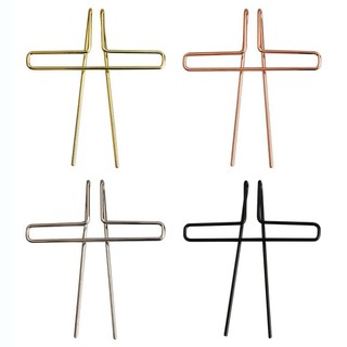 RISEDOT 2 Chiếc Kẹp Sách Bài Hát, Rỗng Ra Kim Loại Trang Chủ, Người Trợ Giúp Nhạc Sĩ Bền Đẹp Ghi Chú Kẹp Sách Nhạc