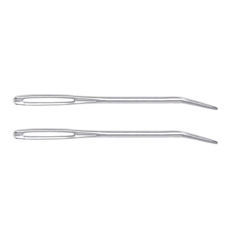 YOI Kim May Mắt Lớn Với Đầu Cong Sợi Darning Kim May Bộ Kim Cho Len May Tay Đan Móc