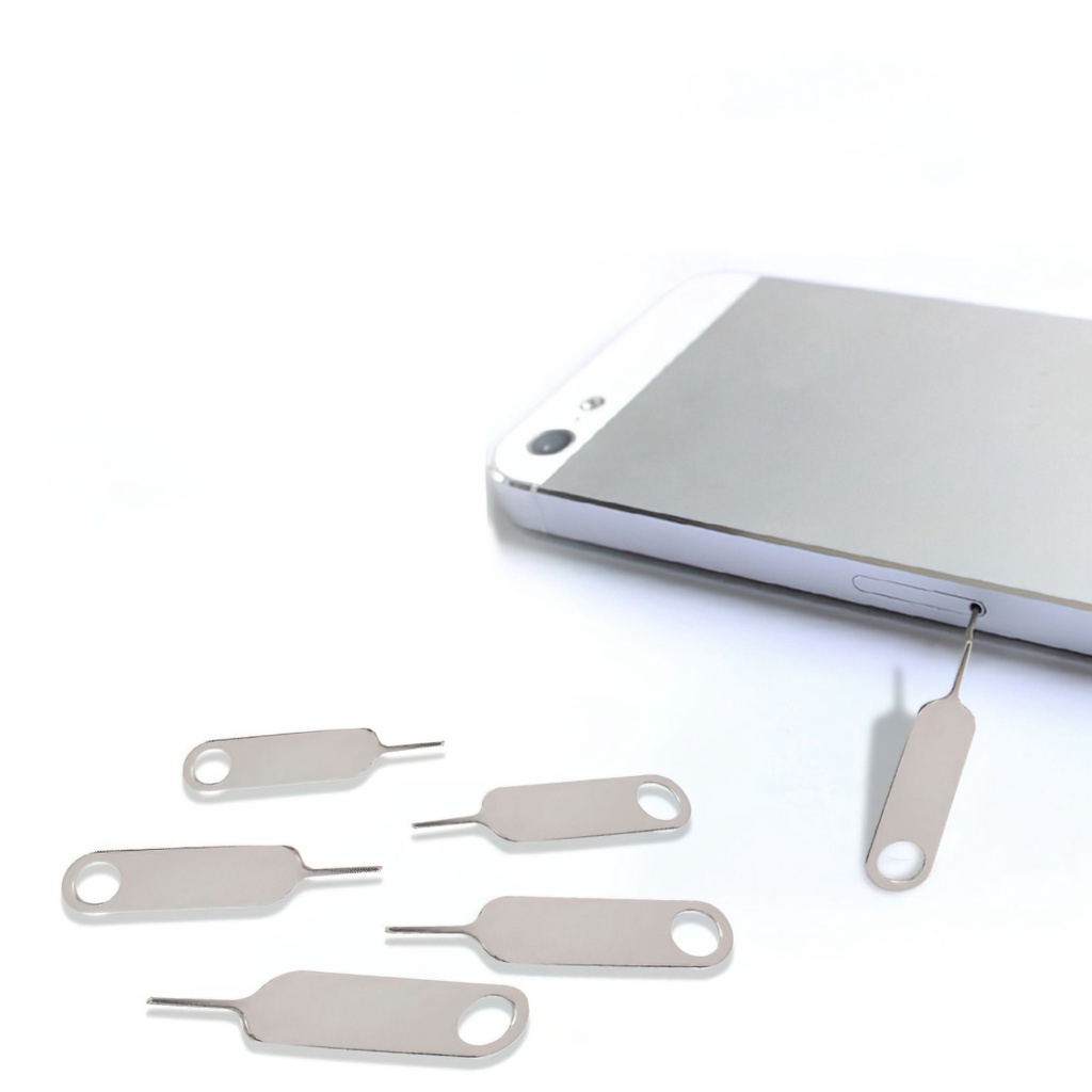 SET 1/10 Chọc sim điện thoại, que chọt sim giá sỉ dùng cho iphone samsung, oppo, xiaomi để sau ốp lưng