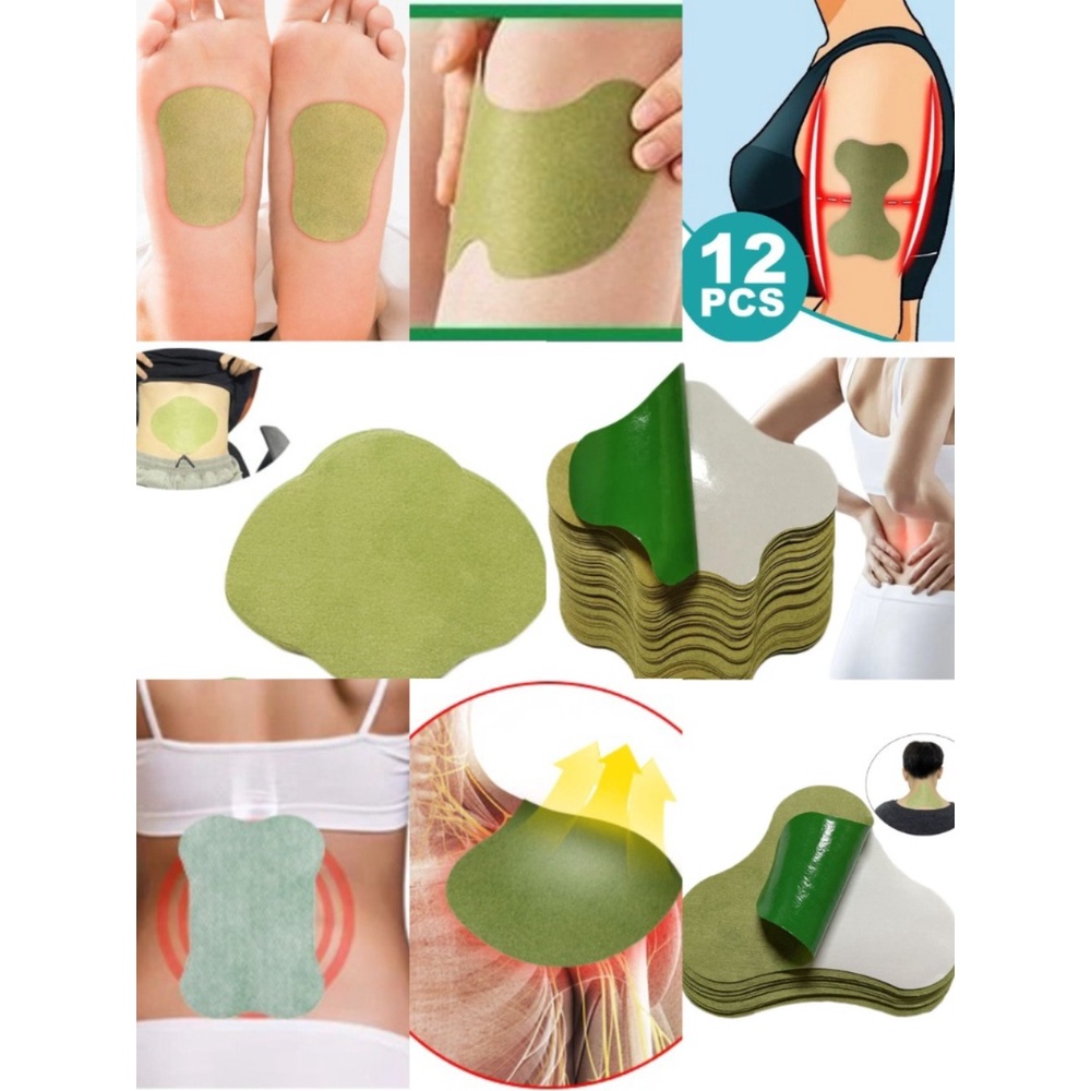 Miếng Dán Giảm Đau Đốt Cháy Mỡ Thừa Cho Vùng Da Cổ Vai Lưng Cánh Tay Bụng Bụng Hiệu Quả