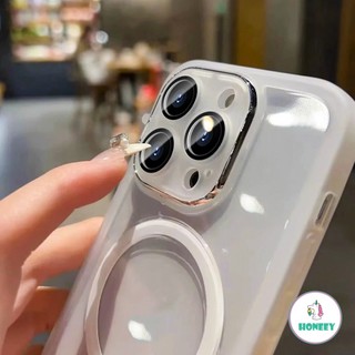 Iphone Ốp Điện Thoại tpu Mềm Từ Tính Có Miếng Dán Bảo Vệ Màn Hình Cho Iphone14 pro max 11 13 pro max 12 pro max