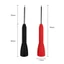 Bộ 2 10 Đầu Dò Thử Điện 0 7mm 2 Đầu Kim Cách Nhiệt redsun2