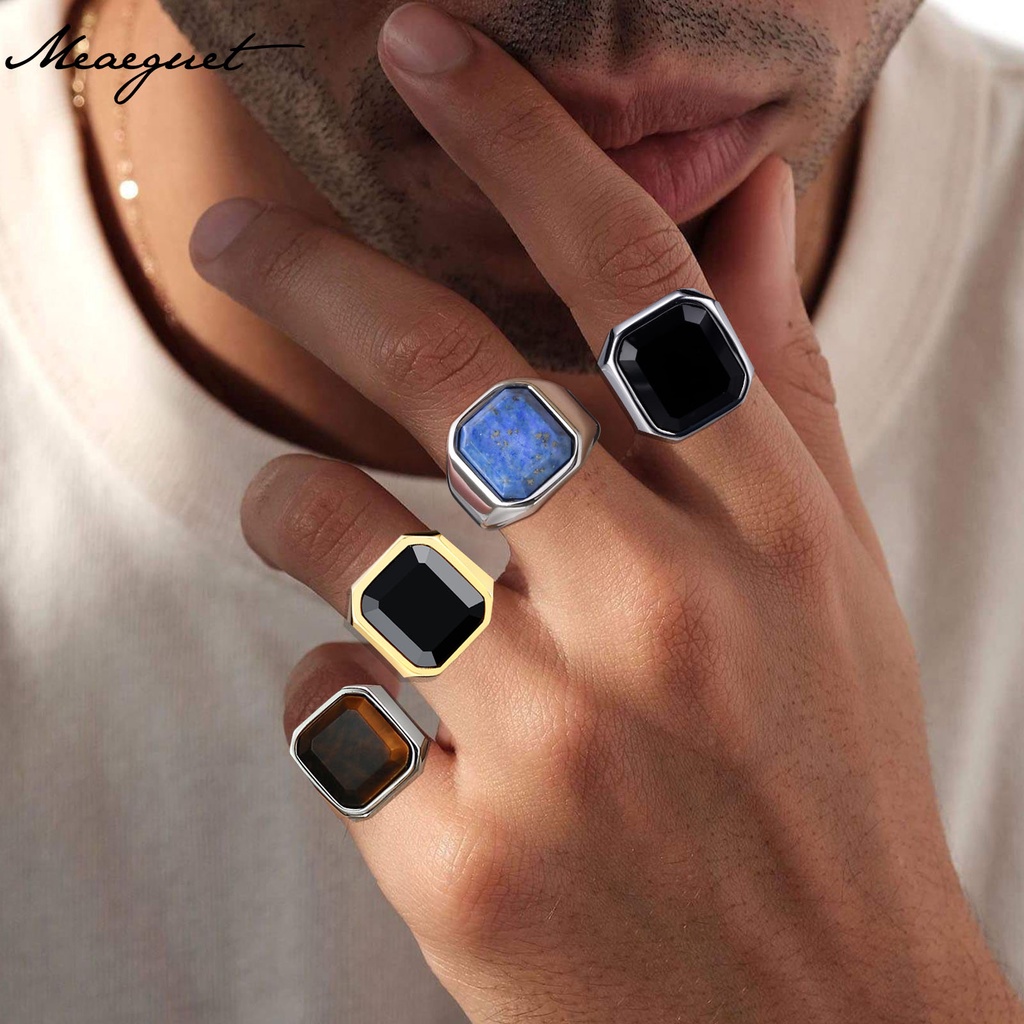 Men's Titanium Steel Ring by meaeguetjewelryti.vn