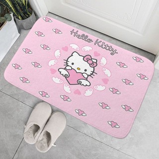 Thảm cửa Hello Kitty Quà tặng thiết thực cho bạn bè Phòng ngủ Văn phòng Trang trí nội thất Thảm trải sàn chống trượt (60x40CM)