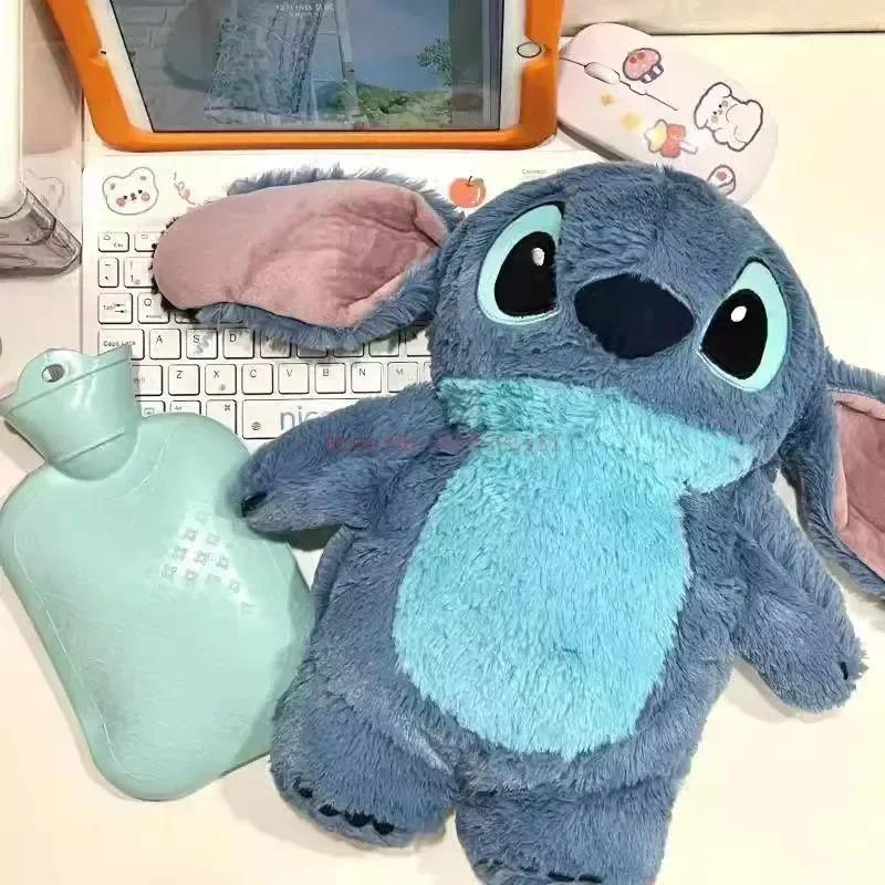 Stitch angel lotso Túi Chườm Nước Nóng Giữ Ấm Tay Hình Thú Nhồi Bông Mềm Mại Dễ Thương Thích Hợp Làm Quà Tặng Giáng Sinh