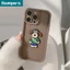 ibumpers Ốp Điện Thoại Iphone Cute Gấu Gâu 3D Ốp Lưng Dày Dặn Silicon Mềm Chống Bẩn Chống Sốc Cho iphone15 14 13 pro max 12 11 xs xr 7 8plus