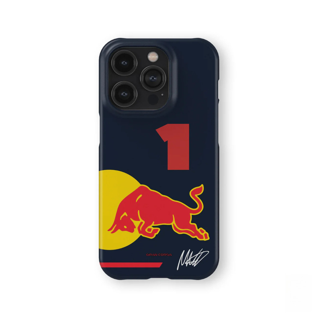 Ốp điện thoại MAX VERSTAPPEN F1 cho iPhone17 16Pro 15ProMax 14Pro 13 12 XSMAX 13mini 2in1 Ốp lưng cứng bóng Samsung S24