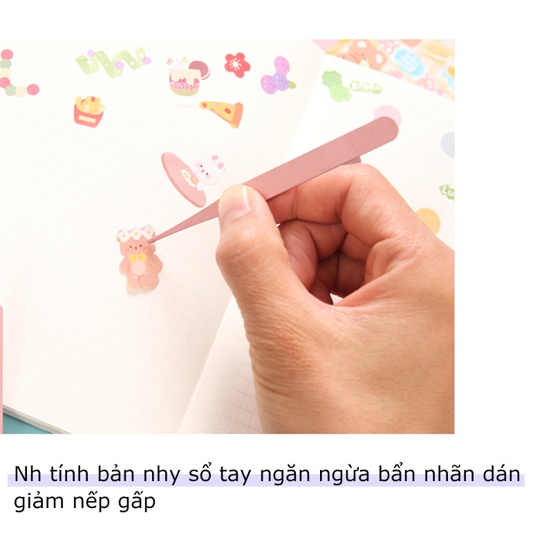 [HCM] Nhíp Gắp Sticker, Linh Kiện Nhỏ Màu Macaron, Nhíp Cầm Gắp Đa Năng--Giacomo | BigBuy360 - bigbuy360.vn