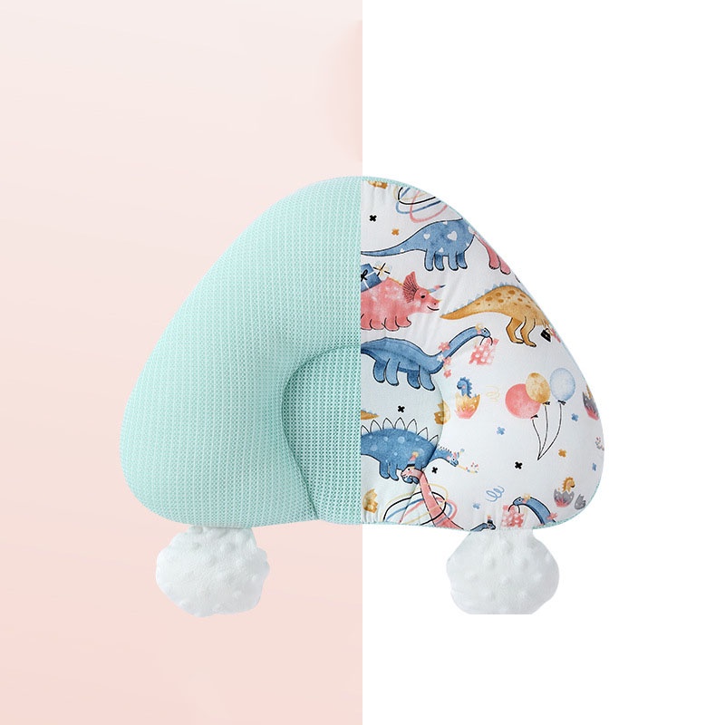 Gối Chữ U Cho Bé Sơ Sinh Có Dây Rút Điều Chỉnh 3 Đầu , Gối Chống Bẹp Đầu Cao Cấp Giúp Bé Sơ Sinh Ngủ Ngon Cho Bé