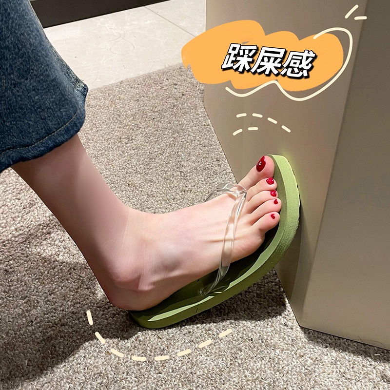 Dép Xỏ Ngón Mùa Hè 2025 Phong Cách Mới Đơn Giản Cao Cấp Cho Nữ