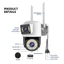 Mẫu 2026 camera YooSee NGOÀI TRỜI PRO 2 Mắt Mode - Góc Rộng - Siêu Nét