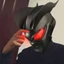 SQ3 Ultraman Ultraman Zero Ultraman Zero Darkness Mũ bảo hiểm Đồ chơi Cảm biến cảm ứng Công tắc Dạ quang Cá tính sáng tạo Q