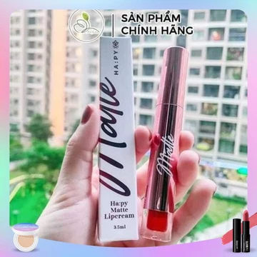 [ Giá rẻ nhất] Son kem lỳ HAPY minigarden chính hãng- Son kem Hapy siêu lỳ kháng nước đủ màu Son Kem Lì Ha:py - Happy