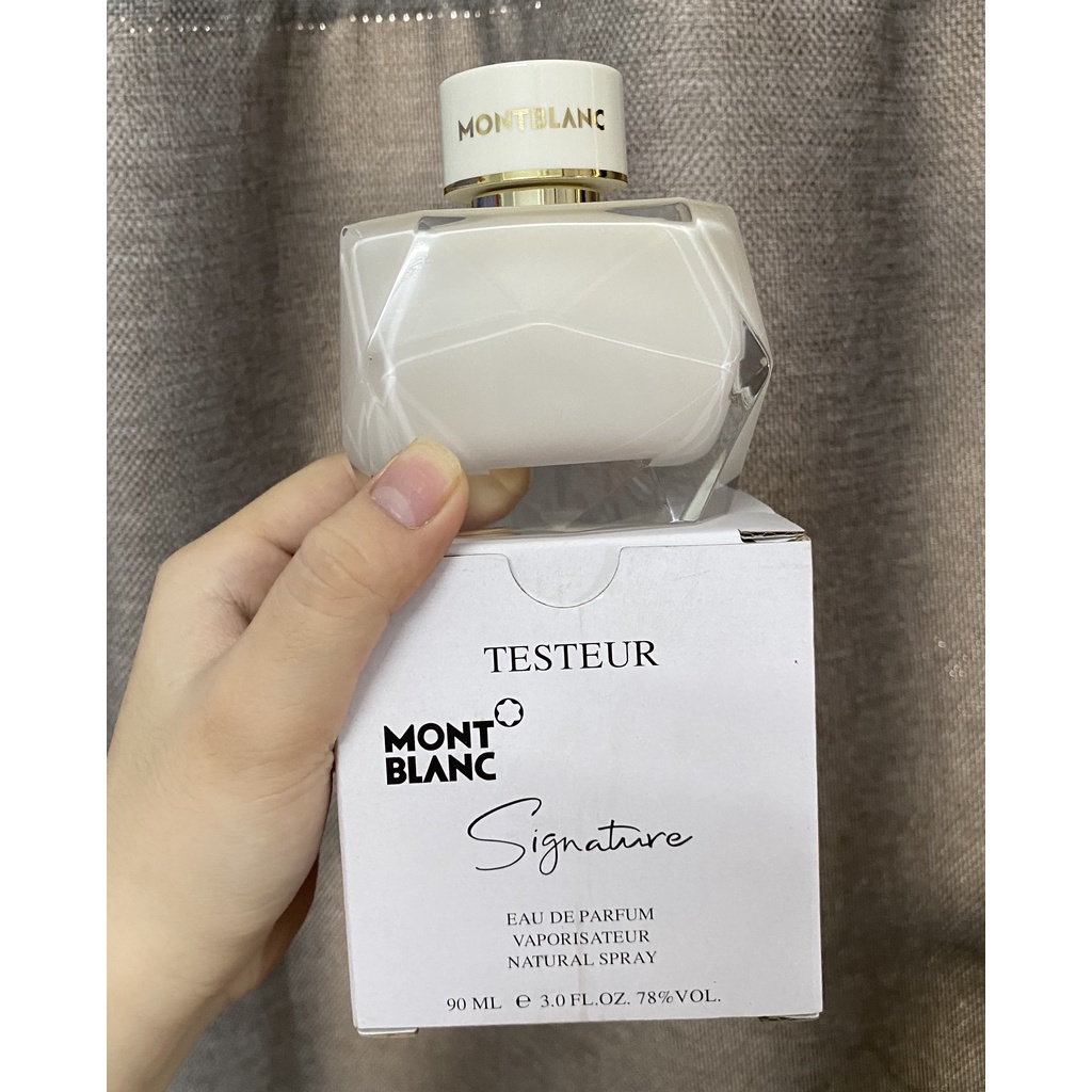 Tester -Montblanc Signature tester 90ml TESTER | Shopee Việt Nam