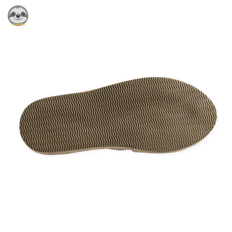 Dép hở ngón màu trơn phong cách Nhật Bản Muji, vải lanh cotton, đế chống thấm nước