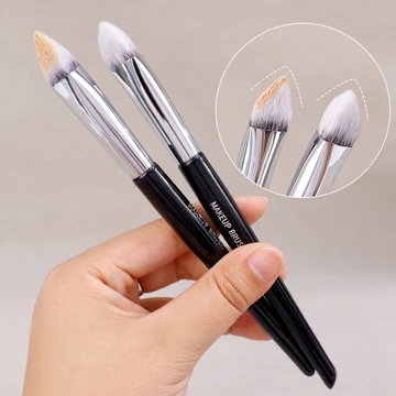 Cọ Trang Điểm Mặt - Cọ Trang Điểm Mắt Mặt Che Khuyết Điểm Kem Nền Phấn Bắt Sáng Đầu Tam Giác Sợi Mềm - Dụng Cụ Trang Điểm Mỹ Phẩm Tạo Khối Chi Tiết Cọ Trang Điểm