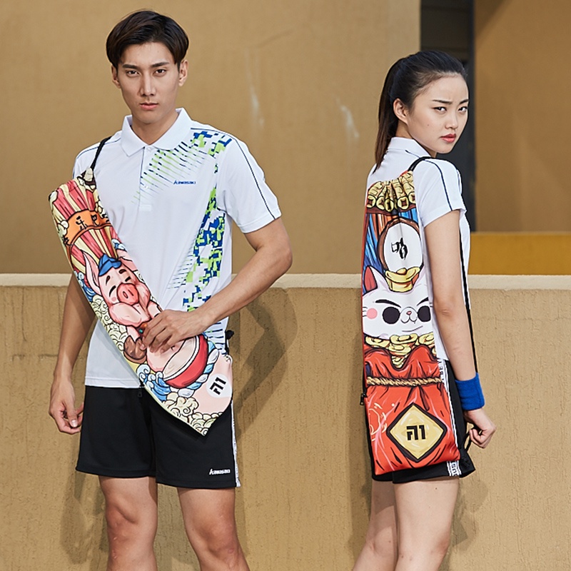 Túi tote Dây Rút Đựng Vợt Cầu Lông Có Thể Điều Chỉnh
