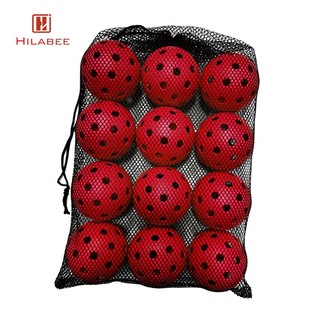 12 Viên Bóng Pickleball Thể Thao Cho Giải Đấu Tập Luyện Ngoài Trời Chơi