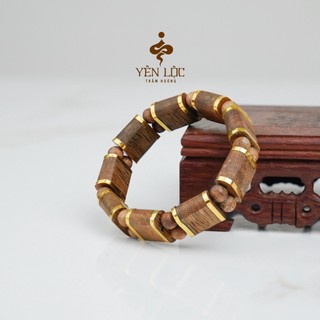 Lách Tay Trầm Tự Nhiên ĐH 10K - Mùi Thơm Dịu Ngọt - Trầm Hương Yên Lộc - Tặng kèm hộp VIP