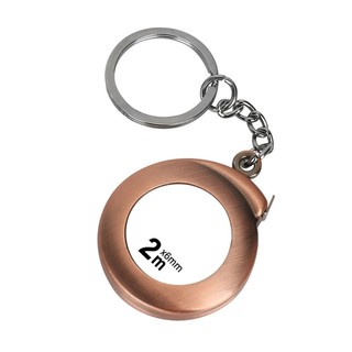 Com * 2M Băng đo có thể thu vào Thước đo băng Mini có móc khóa cho nam giới Cha