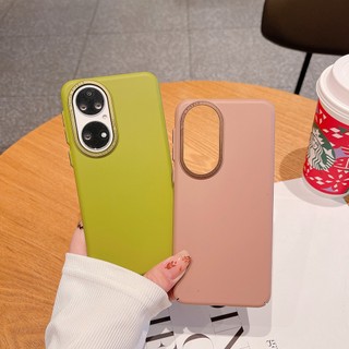 Ốp Điện Thoại Nhựa Cứng Cho Huawei P60 P50 P40 Pro Mate 50 40 30 Vỏ Bảo Vệ Cạnh Camera Kim Loại K01