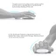 Mt Tay Trái / Phải Miếng Lót Chuột Công Thái Học Miếng Lót Cổ Tay Silicon Gel Chống Trơn Trượt Hợp Thời Trang Cổ Tay Hỗ Trợ Thảm Cho Văn Phòng Chơi Game PC