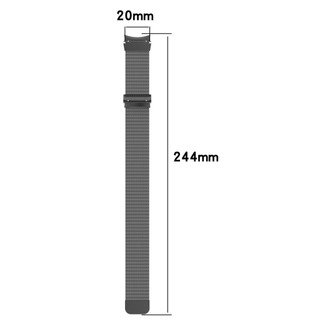 Dành Cho Samsung Galaxy Watch 6 40mm 44mm 43 47mm Dây Đeo Thép Không Gỉ Cho Galaxy Watch7 Watch5 Watch4 Cổ Điển FE Vòng Từ Tính Ban Nhạc
