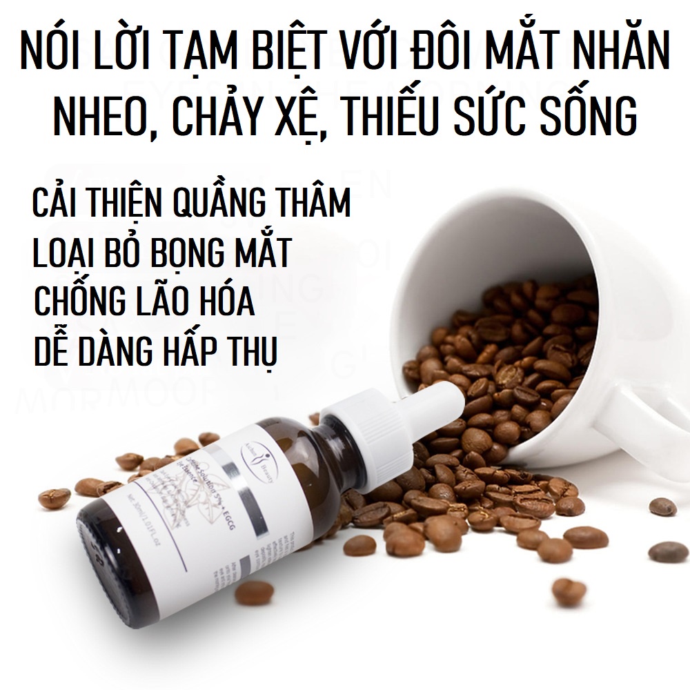 Tinh Chất Eye Essence Dưỡng Trắng Da Cải Thiện Sắc Tố Loại Bỏ Quầng Thâm Mắt Và Chống Lão Hóa Xóa Nếp Nhăn Vùng Da Quanh