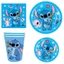 Trang trí tiệc Lilo & Stitch của Disney, Chủ đề hoạt hình Stitch Dao kéo dùng một lần, Bánh, Chèn thẻ, Mũ sinh nhật, Kéo cờ, Bộ bóng bay kỹ thuật số, v.v.