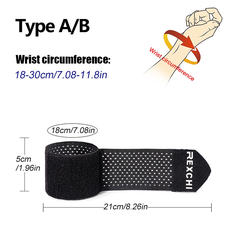 Ảnh 1 Miếng Băng Quấn Cổ Tay Co Giãn Hỗ Trợ Nâng Tạ Giảm Đau Khớp 1
