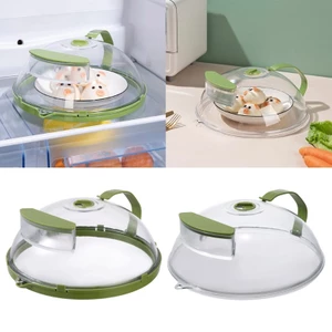 Treeling Vi Sóng Splatter Nắp Bảo Vệ Có Tay Cầm Vỏ Vi Sóng Rõ Ràng Bát Đĩa Đĩa Dành Cho Nhà Bếp