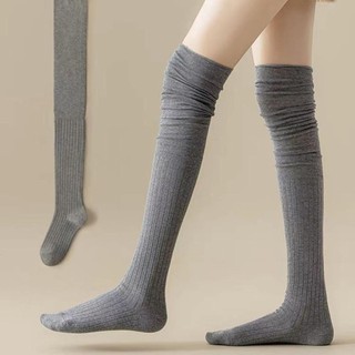 Quần đùi NEATDWELL, vớ cotton cao quá đầu gối, quần legging giữ nhiệt thời trang mùa đông