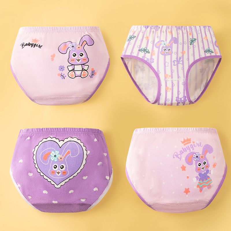 SANRIO Quần Lót cotton Họa Tiết Hoạt Hình Xinh Xắn Dành Cho Bé Gái