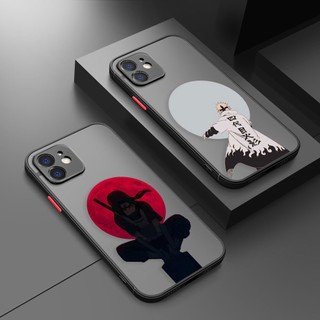 Naruto Akastsuki Itachi Anime Skin Feel Vỏ Điện Thoại Apple iPhone 15 14 13 12 11 XS X Pro Max Mini XR 6 6s 7 8 SE 2020 2022 Plus