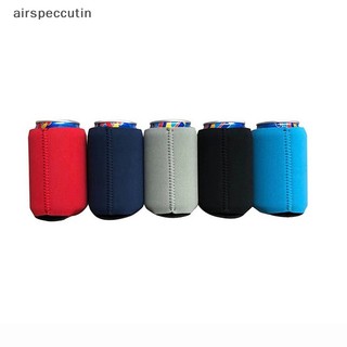 Airpeccutin 6 Cái Bia Lon / Tay Áo Cách Nhiệt Mềm Có Thể Tái Sử Dụng Giá Đỡ Nước Soda Chai EN