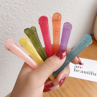 Kẹp Tóc Mỏ Vịt Bằng Nhựa Đơn Giản Thời Trang Cho Nữ