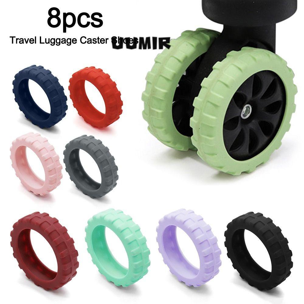 UUMIR Bộ 8 Bánh Xe Vali Du Lịch Giảm Tiếng Ồn Ốp