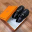 Giày lười nữ đế cao 4cm da mềm, moca nữ mũi tròn thời trang, giày loafer nữ quai ngang mác tam giác cực xinh