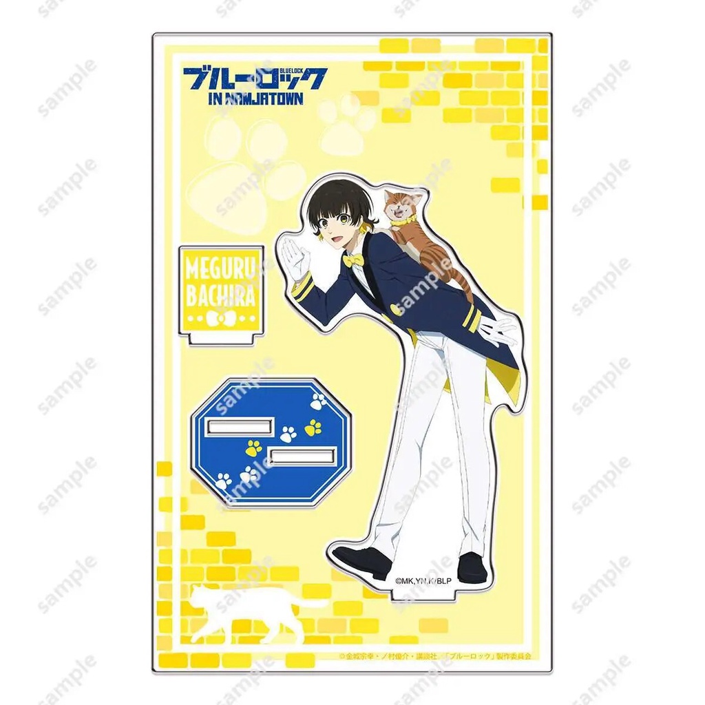 Mô hình Standee BLUE LOCK gh Doll Chigiri Hyoma Kira Ryosuke vx Phụ kiện trang trí để bàn góc học tập