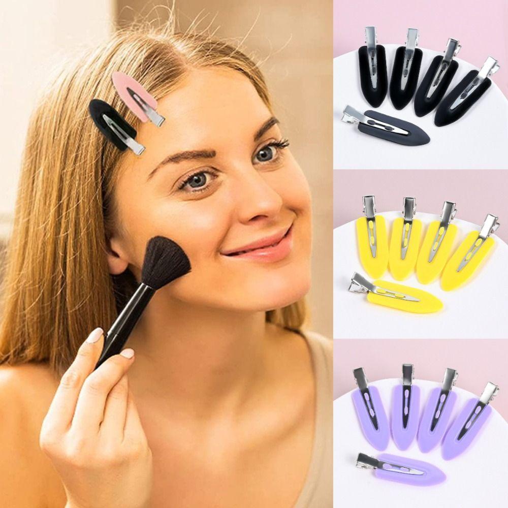 Kẹp tóc liền mạch BORAGETE, phụ kiện tạo kiểu chuyên nghiệp, không uốn cong, không để lại vết