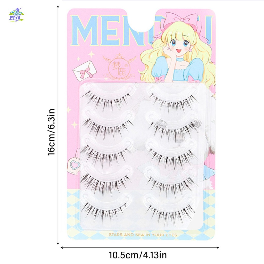 Lông Tơ Mắt Mèo Wispy Mi Thực Tế Lông Tơ Khối Lượng Lông Mi Giả
