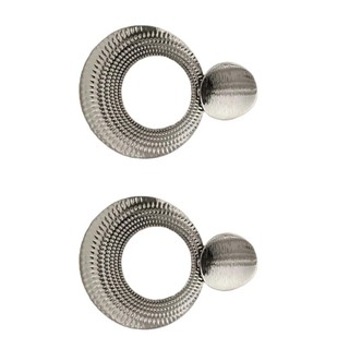 Marset Hợp Kim Nhẹ Vòng Tròn Đinh Bông Tai Tuyên Bố Vòng Bông Tai Cho Nữ Handmade Phong Cách Retro Tai Accessor
