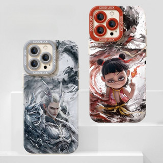 Ốp điện thoại Movie Devil Boy vẽ thời trang cho iPhone16 / 15 / 14 / 13 / MINI / 12 / 11 / Pro MAX / X / XS / XR / 7 / 8 / 6 Vỏ bảo vệ toàn diện bằng silicon lỏng chống sốc và chống rơi