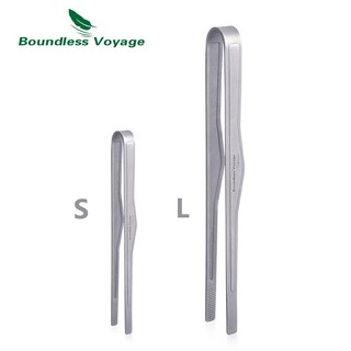Boundless Voyage- Kitchen Tong Titan Thịt Nướng Kẹp Nướng BBQ Tông Chiên Bít Tết Salad Thịt Bộ Dụng Cụ Nấu Ăn Cốc Đá Kẹp Nhíp