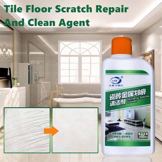 Tile Metal Scratch Cleaner (260ml) Ceramic Floor Surface Scratches Remover Repair Cream Mosaic Polish