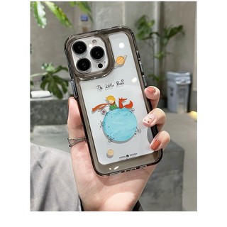 Ốp Điện Thoại Silicon Mềm Chống Sốc Hình Hoàng Tử Bé Và Chú Cáo Cho iphone 15 14 11 13 12 x xs pro max xr mini 7 plus se20 6 6s