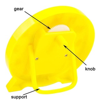 Đồng hồ COZYNEST Đồ chơi giáo dục, Giờ giáo dục sớm 10cm Nhận thức thứ hai, Thiết thực cho trẻ em Đồng hồ Montessori Mô hình Máy trợ giảng mầm non