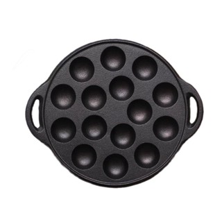 Ấm cúng Takoyaki Chảo 15 Lỗ Takoyaki Máy Làm Bạch Tuộc Bóng Khuôn Chống Dính Khay Nướng Bánh Hoàn Hảo Cho Bạch Tuộc Bóng Pancak